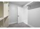 This walk-in closet includes shelving and rod storage for easy organization at 4605 S 150 W, Columbus, IN 47201