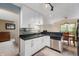 Open concept kitchen with stainless steel appliances and modern finishes at 6263 Behner Way, Indianapolis, IN 46250