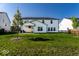 Expansive backyard and patio, perfect for outdoor entertaining and relaxation at 628 Tess Blvd, Westfield, IN 46074