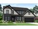 Charming two-story home with black brick and attached two car garage in a Gathering friendly neighborhood at 6450 Stone Side Dr, Plainfield, IN 46168
