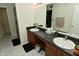Dual sinks in the bathroom providing enough room for getting ready at 7515 Brattle Dr, Indianapolis, IN 46113