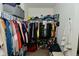 Walk-in closet featuring lots of storage space for the organized home owner at 7515 Brattle Dr, Indianapolis, IN 46113