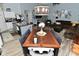 Open concept living room and kitchen offers plenty of space for relaxing and entertaining at 7515 Brattle Dr, Indianapolis, IN 46113