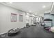 Fully equipped basement gym with a variety of workout stations and equipment at 790 Foxboro Dr, Avon, IN 46123
