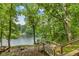 Scenic lake view from the property, featuring a private dock and natural surroundings at 8434 S Christian Dr, Nineveh, IN 46164