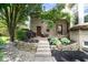 Backyard patio featuring a lush landscaped yard and serene outdoor space at 11404 Hanbury Manor Blvd, Noblesville, IN 46060