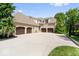 Large garages, driveway, with basketball court at 11404 Hanbury Manor Blvd, Noblesville, IN 46060