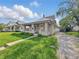 Inviting front exterior view of single-story home with stone facade and well-maintained lawn at 145 S 7Th Ave, Beech Grove, IN 46107
