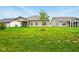 Large back yard showing well-maintained lawn and landscaping for outdoor enjoyment and curb appeal at 19257 Red Willow Ln, Noblesville, IN 46062