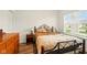 Bedroom featuring a large window and neutral walls at 19257 Red Willow Ln, Noblesville, IN 46062
