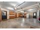 Spacious garage with lots of storage, multiple doors, and high ceilings at 2411 N County Road 500 W, Muncie, IN 47304