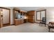 Well-lit home office with custom built-ins and large window at 2411 N County Road 500 W, Muncie, IN 47304