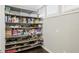 Functional pantry with ample shelving for organized storage of household goods and supplies at 2485 Alexandra Dr, Carmel, IN 46074