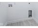 Clean laundry room area, ready for washer and dryer hookups at 2841 Tropical Dr, Indianapolis, IN 46205