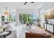 Inviting living room with light wood floors, plush seating, and sliding doors that offer scenic outdoor views at 2841 Tropical Dr, Indianapolis, IN 46205