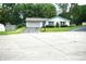 A single story home with a driveway and well maintained lawn and landscaping at 3612 Carolee Ct, Indianapolis, IN 46227