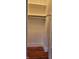 Spacious closet provides ample storage with its high shelf and hanging rod at 427 N Alton Ave, Indianapolis, IN 46222