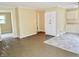 Open-concept living area with access to other rooms and the kitchen at 4675 N Herbemont Rd, Martinsville, IN 46151