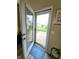 View from inside looking out to the backyard, features a glass door and walkway at 4960 Silverbell Dr, Plainfield, IN 46168