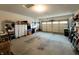 Spacious garage with ample storage, features, and a clean, well-lit interior at 4960 Silverbell Dr, Plainfield, IN 46168