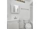 Clean bathroom featuring white fixtures and modern design at 5097 Vantage Point Rd # B 2, Avon, IN 46123