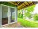 View from covered outdoor patio at 5097 Vantage Point Rd # B 2, Avon, IN 46123