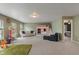 Spacious loft area with room for activities, furniture, and relaxation at 5640 High Vista Cir, Indianapolis, IN 46234