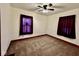 Bedroom with carpet and curtains at 640 S Sycamore St, Martinsville, IN 46151
