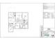 Detailed floor plan showcasing the layout of the second floor, including bedrooms and bathrooms at 6462 Stone Side Dr, Plainfield, IN 46168