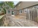 A spacious back deck, perfect for outdoor entertainment and relaxation at 6838 Five Points Rd, Indianapolis, IN 46259