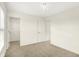 Clean and spacious bedroom with a closet and doorway at 7046 Allegiance Ct, Indianapolis, IN 46259