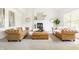 Comfortable living room with a fireplace, plush seating, and neutral tones at 734 Richland Way, Westfield, IN 46074