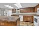 Functional kitchen with updated appliances and lots of counter space at 8102 Sycamore Springs Trl, Indianapolis, IN 46239