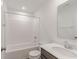 The bathroom has a bathtub, shower, toilet, sink, and vanity at 9136 Anthem Ave, Plainfield, IN 46168