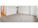 Large carpeted bedroom with an ensuite bath and a large window to the right at 9160 Anthem Ave, Plainfield, IN 46168