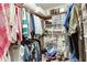 Walk-in closet with ample storage, shelving, and organized hanging space at 1004 Nevelle Ln, Carmel, IN 46032