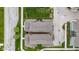 Overhead image of the community, rooftops and well maintained landscaping at 13048 Minden Dr, Fishers, IN 46037