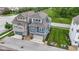 Beautiful townhome with two stories, well-kept landscaping and an attached one car garage at 13048 Minden Dr, Fishers, IN 46037