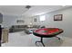 Finished basement with a poker table, recessed lighting, and neutral gray walls at 13485 Mancroft Dr, Fishers, IN 46037