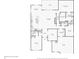 Detailed floor plan showcasing layout, room dimensions, and flow of the home's interior spaces at 14458 Carlow Run, Carmel, IN 46074