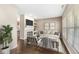 Cozy living room with a fireplace, comfortable seating, and plenty of natural light at 15421 Bowie Dr, Westfield, IN 46074