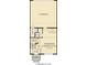 Layout of basement including storage, a wet bar, and door to the porch at 17717 Remy Rd, Noblesville, IN 46062