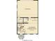 This lower-level floorplan shows a finished basement with storage, a powder room, and a garage at 17721 Remy Rd, Noblesville, IN 46062