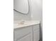 Bathroom sink and vanity are nicely lit and well placed at 1826 Shorter Dr, Indianapolis, IN 46214