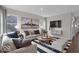 Inviting living room with modern decor, neutral tones, and ample natural light at 19390 Mcbee Ave, Westfield, IN 46074