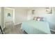 Comfortable bedroom with a cozy bed, walk-in closet, and modern decor at 2726 Apache Dr, Anderson, IN 46012