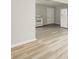 Contemporary kitchen featuring neutral paint, white appliances and flooring at 2726 Apache Dr, Anderson, IN 46012