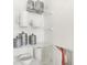 Walk-in pantry with multiple shelves for storage at 2922 Woods Edge Dr, Greenwood, IN 46143