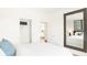 Relaxing bedroom with closet, mirror, and comfortable bed at 2948 Woods Edge Dr, Greenwood, IN 46143