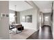 Bright study featuring natural light, a modern desk, and stylish decor at 3200 Glasgow Pl, Danville, IN 46122